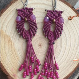 Boucles d'oreilles chouettes