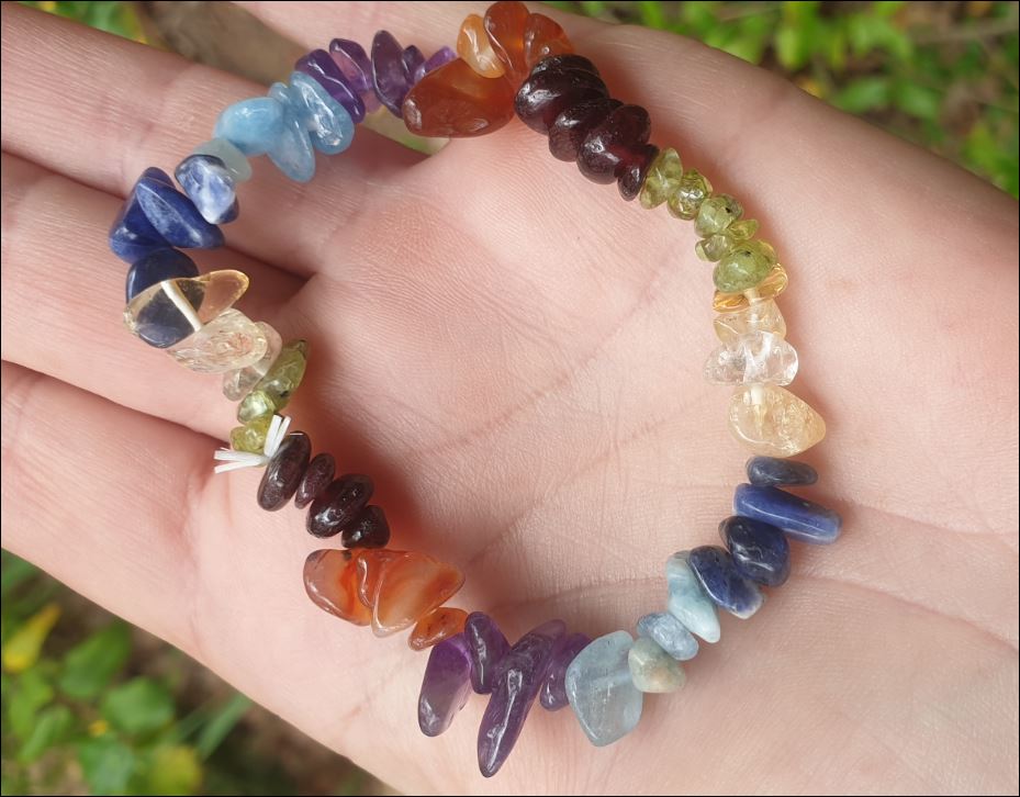 Bracelet baroque 7 Chakras