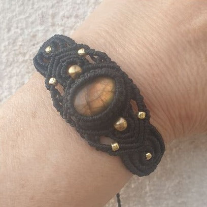 Bracelet labradorite