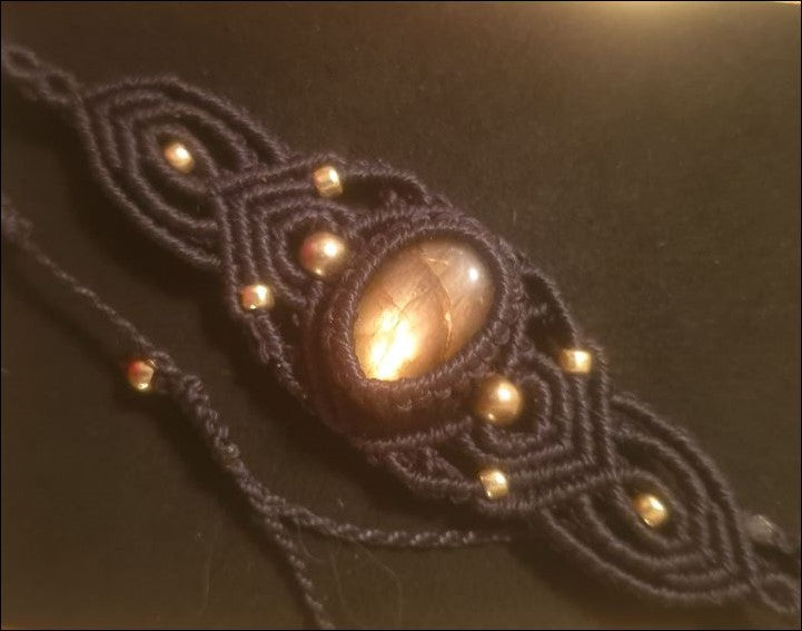 Bracelet labradorite