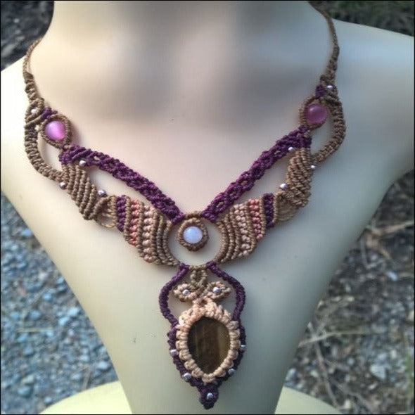 Collier oeil de tigre