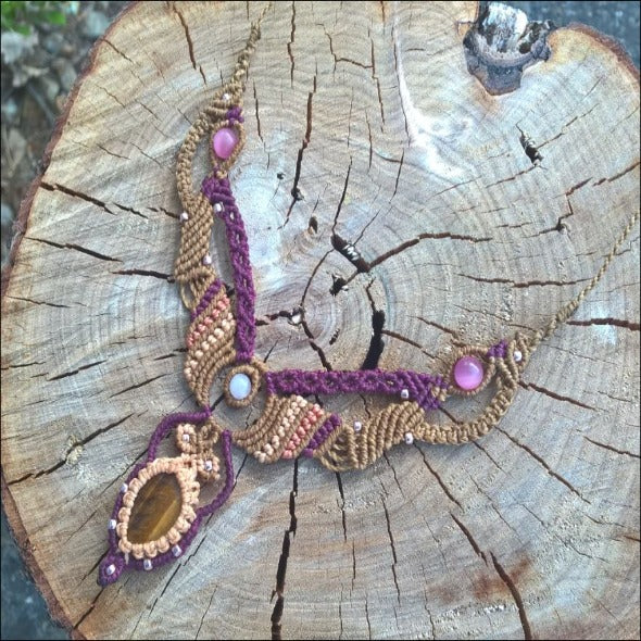 Collier oeil de tigre