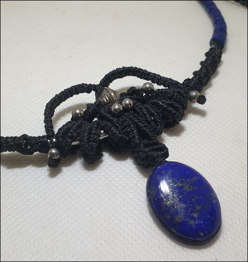 Collier lapis lazuli