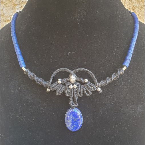 Collier lapis lazuli